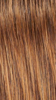 27T33B CINNAMON TOAST | Medium Red-Gold Blonde and Medium Red Blend with Medium Natural Red Tips