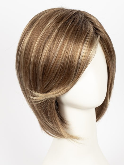 MAPLE SUGAR R | Rooted Dark with Light Honey Brown base with Strawberry Blonde highlights