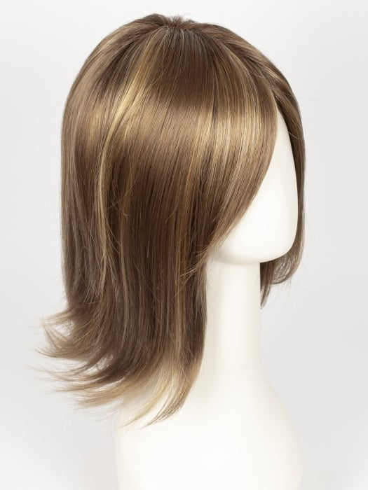 MOCHACCINO R | Rooted Dark with Light Brown base with Strawberry Blonde highlights