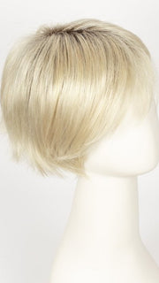 Color Mochaccino R = Rooted Dark with Light Brown base with Strawberry Blonde highlights