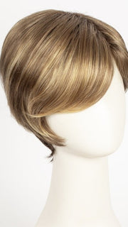 MOCHACCINO R | Rooted Dark with Light Brown base with Strawberry Blonde highlights