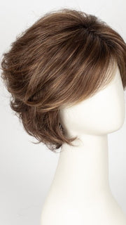 Color Auburn-Sugar-R = Rooted Dark with a Medium Auburn base with a Dark Strawberry Blonde highlight