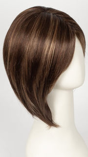 Color Auburn-Sugar-R = Rooted Dark with a Medium Auburn base with a Dark Strawberry Blonde highlight