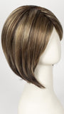 CHOCOLATE FROST R | Rooted Dark with a Dark Brown Base with Honey Blonde and Platinum highlights