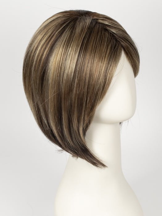CHOCOLATE FROST R | Rooted Dark with a Dark Brown Base with Honey Blonde and Platinum highlights