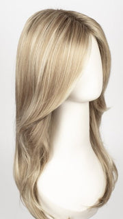 MOCHA H | Rooted Dark with Medium Ash Blonde with Platinum Blonde highlight