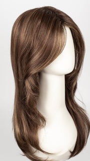 AUBURN SUGAR-R | Rooted Dark with a Medium Auburn base with a Dark Strawberry Blonde highlight