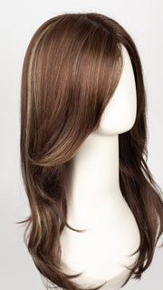 RAZBERRY ICE R | Rooted Dark Medium Auburn base with Copper and Strawberry Blonde highlights