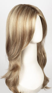 SUGAR CANE-R | Platinum Blonde and Strawberry Blonde evenly blended base with Light Auburn highlight