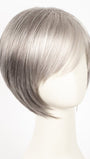 SILVER-STONE | Silver Medium Brown blend that transitions to more Silver then Medium Brown then to Silver Bangs