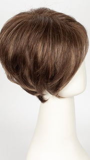 AUBURN-SUGAR | Medium Auburn base with a Dark Strawberry Blonde highlight