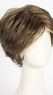 ICED-MOCHA | Medium Brown Base Blended with Light Blonde Highlights