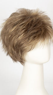 Color Mochaccino = Rooted Dark with Light Brown base with Strawberry Blonde highlights