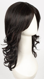 FS1B/33 - FROSTED (FS) - 80% base color frosted with 20% highlight color - Off Black + Dark Auburn