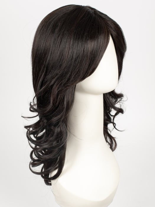 FS1B/33 - FROSTED (FS) - 80% base color frosted with 20% highlight color - Off Black + Dark Auburn