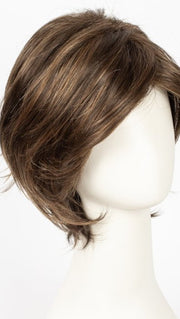 R8/10/27/20 | Golden Brown/ Medium Ash Brown Blended With Light Auburn and Golden Blonde