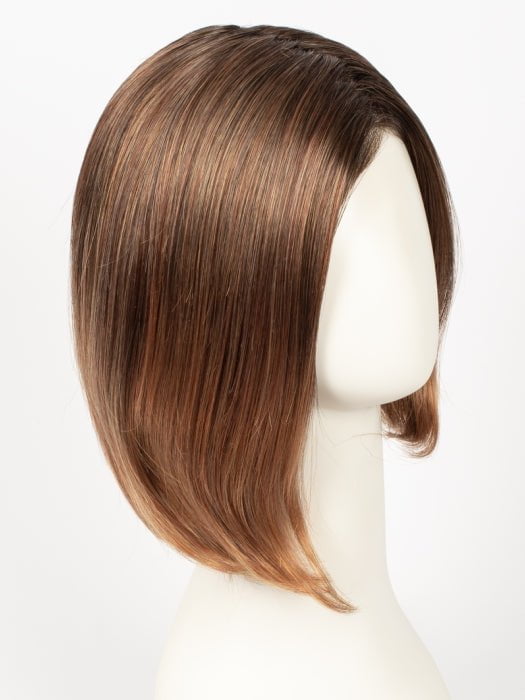 COPPER-SUNSET | Chestnut Brown with Vibrant Copper Red Highlights and Subtle Auburn Tipped Ends