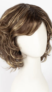 CKISSRT4 | Golden Brown w/Copper Blonde Highlights & Dark Brown Roots