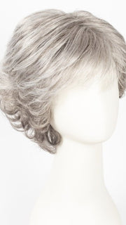 R51LF60 | Off Black w/75% Grey Lightening to Gold Blonde Mix in Front