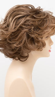 TOASTED SESAME | Medium Brown roots with overall Warm Cinnamon base and Golden Blonde hightlights