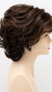 AMARETTO CREAM | Dark Brown roots with overall Medium Brown base with Honey Blonde highlights