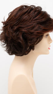 CHOCOLATE CHERRY | Dark Brown roots with overall Medium Brown base with Deep Red highlights