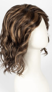FS6/30/27 TOFFEE TRUFFLE | Brown, Medium Red-Gold, Medium Red-Gold Blonde Blend with Medium Gold Blonde Bold Highlights