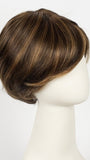 6F27 CARAMEL RIBBON | Dark Brown with Light Red-Gold Blonde Highlights and Tips