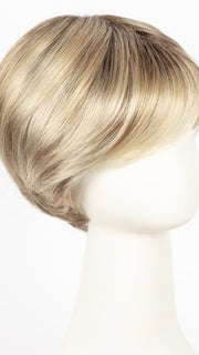 12FS8 | Light Gold Brown, Light Natural Gold Blonde and Pale Natural Gold-Blonde Blend, Shaded with Medium Brown