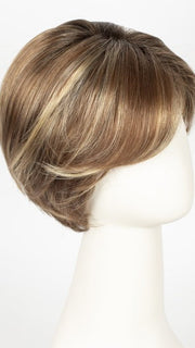 FS6/31S6 SALTED CARAMEL | Medium Natural Red Brown with Red Gold Blonde Bold Highlights, Shaded with Brown