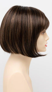 AMARETTO CREAM | Dark Brown roots with overall Medium Brown base with Honey Blonde highlights