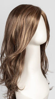 R9F26 MOCHA FOIL | Warm Medium Brown with Medium Golden Blonde Highlights Around the Face
