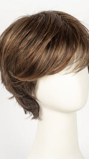 HAZELNUT-MIX | Medium Brown base with  Medium Reddish Brown and Copper Red highlights and Dark Roots