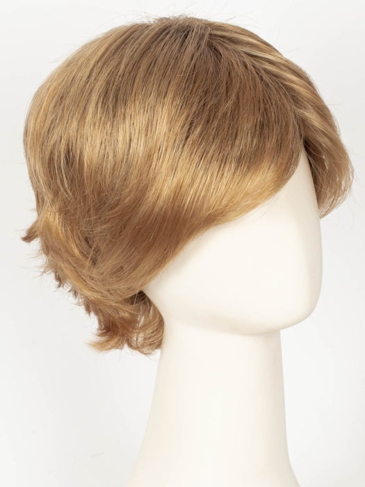 TOFFEE BLONDE ROOTED 27.20 | Dark Strawberry Blonde with Light Strawberry Blonde Blend and Shaded Roots