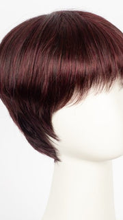 HOT-AUBERGINE-MIX | Medium Burgundy Red, Dark Burgundy Red, and Darkest Brown Blend