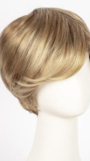 14/26S10 | Light Gold Blonde and Medium Red-Gold Blonde Blend, Shaded with Light Brown