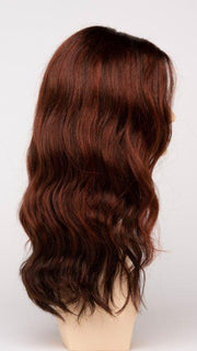 CHOCOLATE CHERRY | Dark Brown roots with overall Medium Brown base with Deep Red highlights