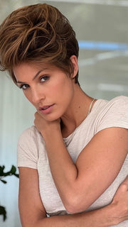 ADVANCED FRENCH by RAQUEL WELCH | STYLED in RL8/29 HAZELNUT | Medium Brown With Ginger Red Highlights