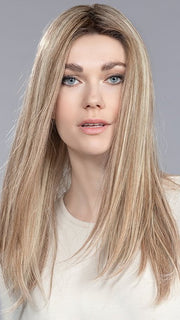 BOHEME by Ellen Wille in SANDY BLONDE ROOTED 26.22.16 | Light Golden Blonde, Light Neutral Blonde and Medium Blonde Blend with Shaded Roots