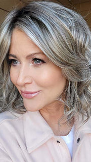 BRIAR by NORIKO in FROSTED MUSHROOM R | Neutral Dark-Brown base, highlighted with soft Golden Brown and soft White