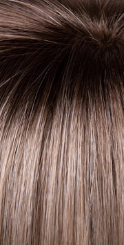 CHAMPAGNE SHADOW | Soft Dark Blonde with Platinum Highlights and Chestnut Roots