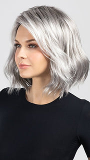 STERLING SHADOW | Medium Salt-and-Pepper Grey with Darker Brown Roots