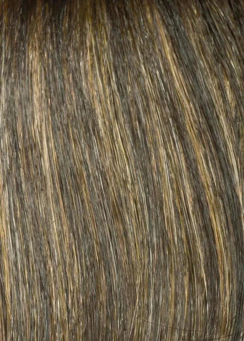 CHOCOLATE CARAMEL | Medium Brown with Soft Red and Blonde highlights