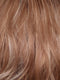 CINNAMON FROST R | Warm, medium coppery-brown base with white-blond highlights. The medium brown root color adds a realistic vibe.   