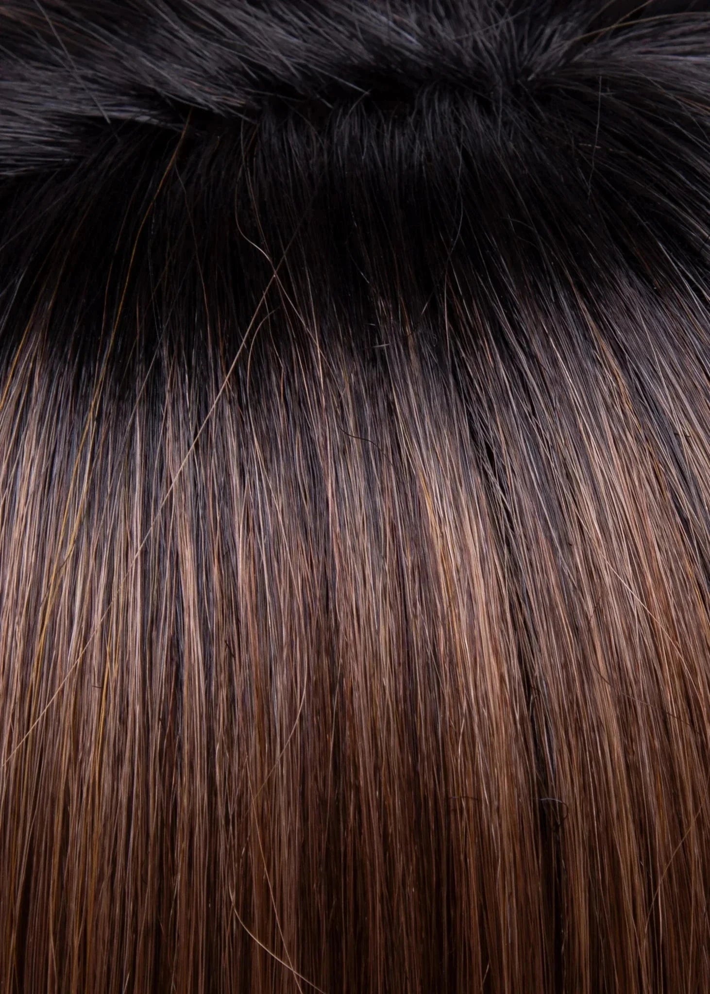 CINNAMON TOFFEE | Neutral to Warm Light Brown with Dark Brown Roots
