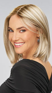 FS17/101S18 PALM SPRINGS BLONDE | Light Ash Blonde with Pure White Natural Violet Bold Highlights, Shaded with Dark Natural Ash Blonde