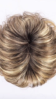 BERNSTEIN ROOTED | Lightest Brown and Light Golden Blonde with Light Honey Blonde Blend and Shaded Roots
