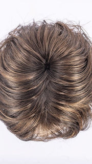 CHOCOLATE ROOTED | Dark Brown and Medium Brown with Light Auburn Blend with Shaded Roots
