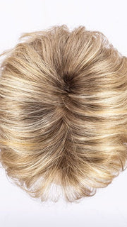 SAHARA BEIGE ROOTED | Light Golden Blonde, Light Strawberry Blonde, and Lightest Golden Blonde Blend with Shaded Roots
