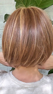 FS27 STRAWBERRY SYRUP | Medium Red-Gold Blonde with Gold Blonde Bold Highlights